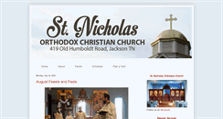 Desktop Screenshot of orthodoxjackson.com